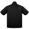 PopCheck Blank Bowling Shirt in Black