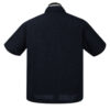 PopCheck Single Panel Bowling Shirt in Navy/White
