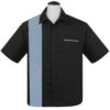 WBS-370S-PC_4__86990.jpg PopCheck Single Panel Bowling Shirt in Charcoal/Light Blue